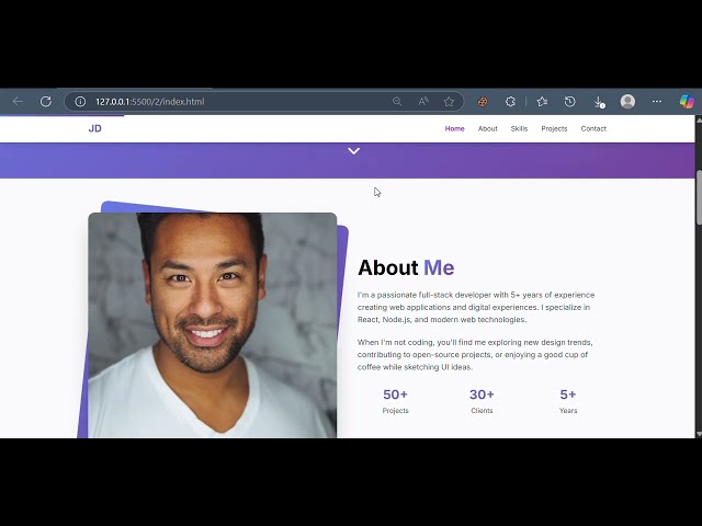 Portfolio Website 2026 🚀 | Full Stack Developer | React, Next.js & Tailwind CSS