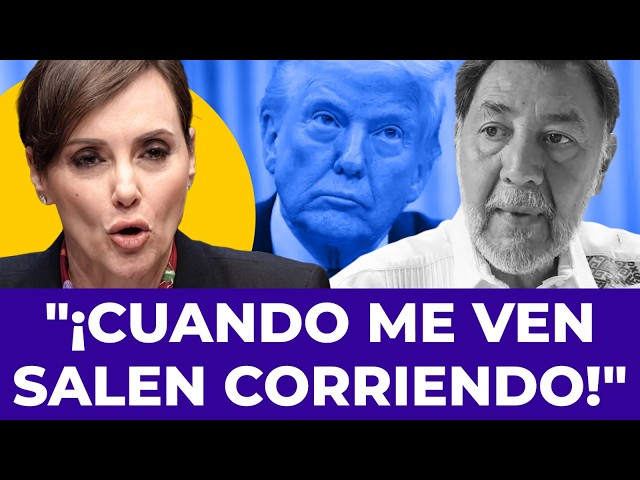 DON'T RUN AWAY, COWARDS! Lilly Téllez tears Noroña apart in the Senate: makes him run for attacki...