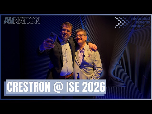 Collaboration Without Complexity: Crestron at ISE 2026