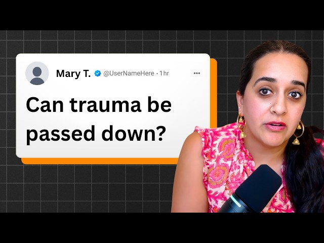 Intergenerational trauma explained in 13 Minutes