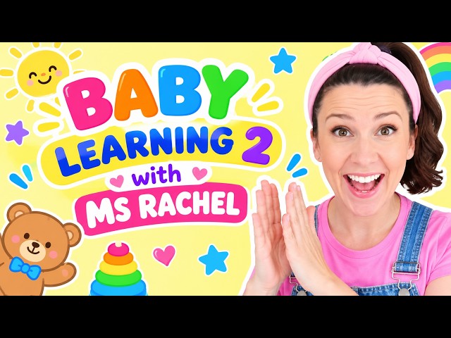 Learn to Talk with Ms. Rachel – Baby Songs, Rhymes & Early Learning Videos