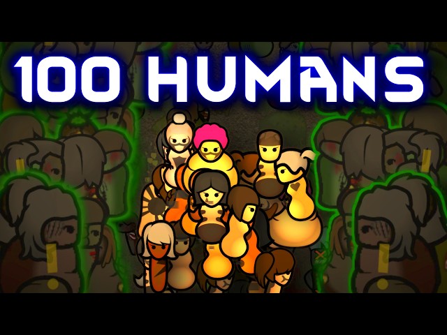 Can 100 Humans Survive the ZOMBIE APOCALYPSE for 100 Days?