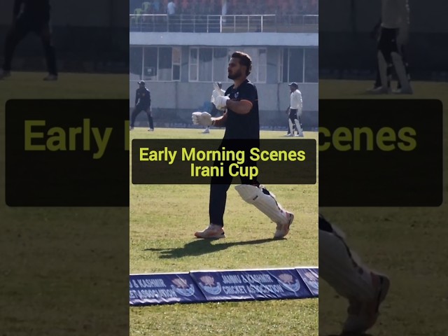 Behind The Scenes | Irani Trophy | #indiancricket #bcci #cricket #iranicup #jkca #rishabhpant #ipl