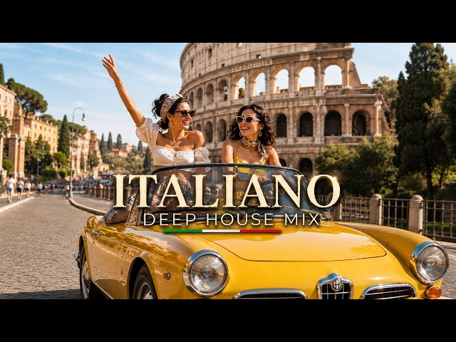 Italian Deep House 2026 🛣️ Best Road Trip Deep House Mix Across Italy