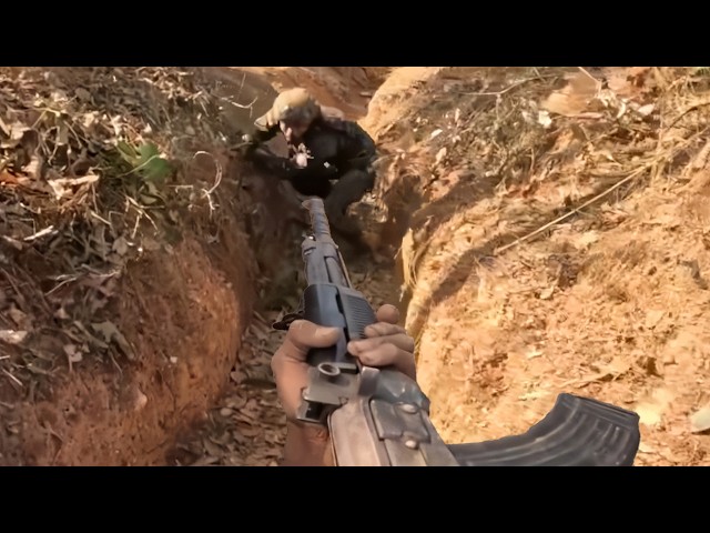 🔴 MYANMAR WAR - Myanmar Rebels Storm Military Junta Trenches In Intense Combat • Helmet Cam