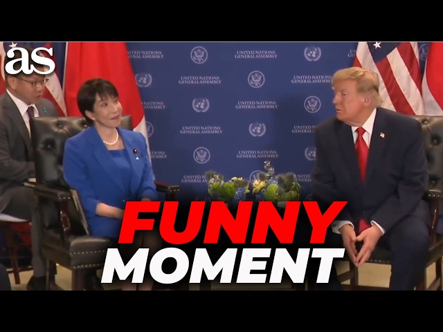 JAPAN’S PM makes a FUNNY JOKE as she KICKS OUT THE PRESS with TRUMP right beside her