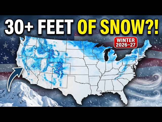 Who Will See 30+ Feet of Snow This Winter? ❄️