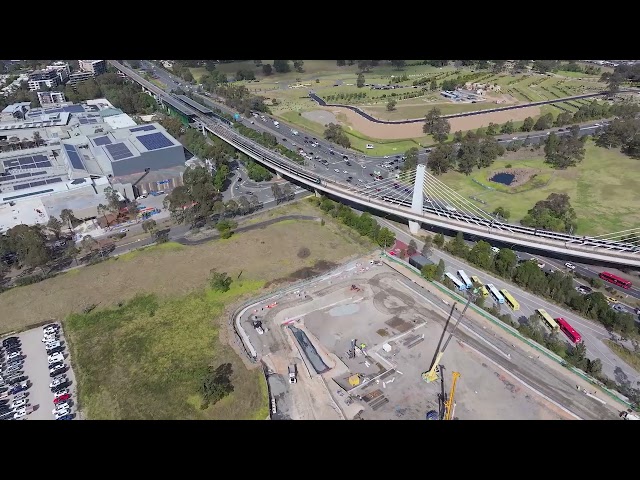 Rouse Hill Hospital - Construction progress flyover September 2026