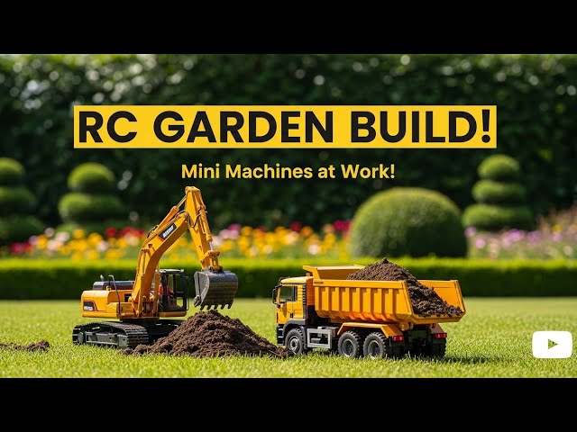 #RCBuildz RC Fleet Transforms the Garden! | Project Garden (Episode 1)