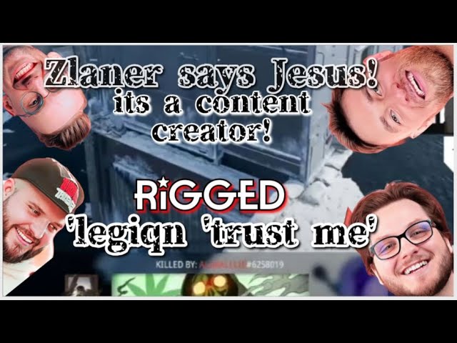 ZLANER + JOWOO + LEGIQN '' TRUST ITS OK'    10,000$ INVATIONAL RIGGED ,ITS A CONTENT CREATOR ...?
