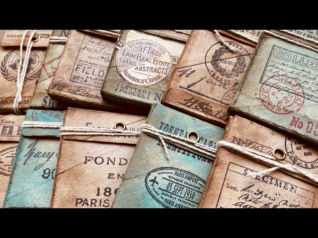 DIY Vintage Craft Boxes from Toilet Paper Rolls | Easy Tutorial Beginners friendly
