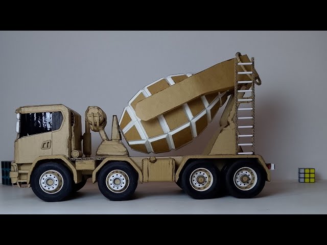 How to make a cardboard truck || Diy Cardboard Craft #viral #diy #cardboard #craft  #art 