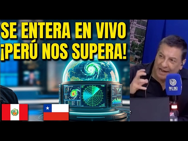 CHILEAN JOURNALIST FINDS OUT LIVE THAT PERU HAS SURPASSED CHILE IN WEATHER RADAR TECHNOLOGY