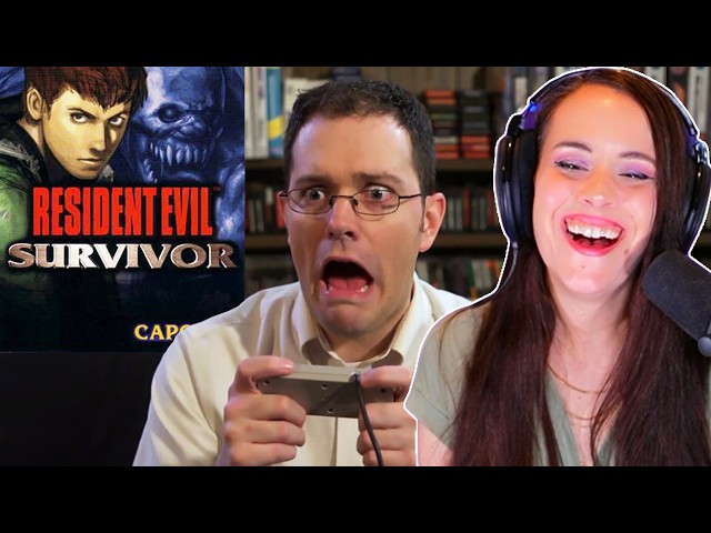 Reacting to Angry Video Game Nerd: Resident Evil Survivor