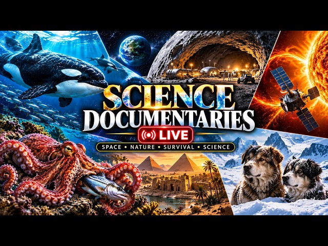 LIVE Science Documentaries  |  12 Episodes on Space, Nature & History