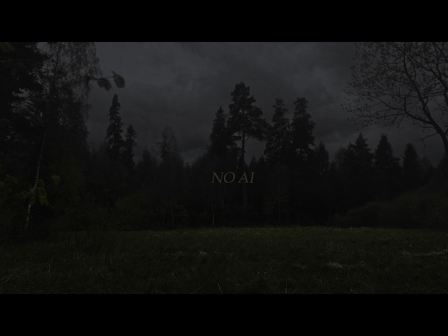 Waiting for Thunderstorm in Forest | Lost in Dark Woods | NO AI