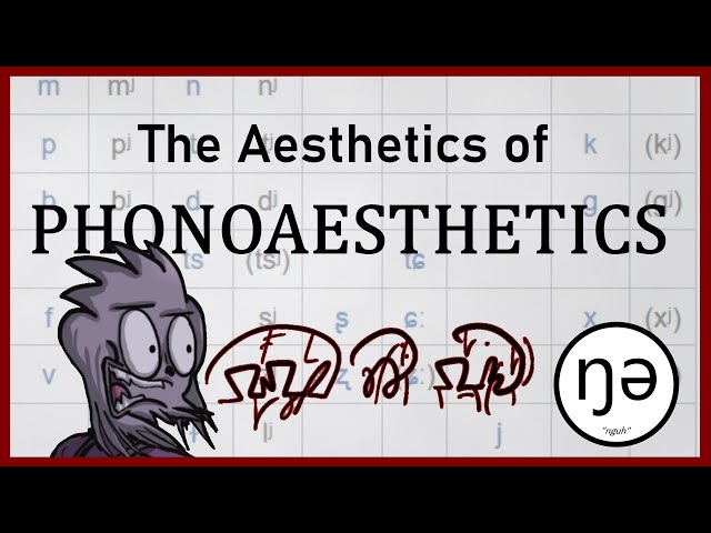 Conlang Aesthetics