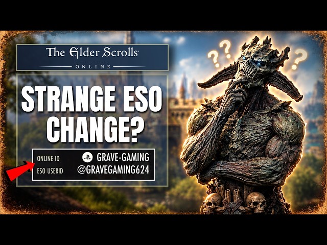 ESO Just Dropped Their Strangest Update Yet