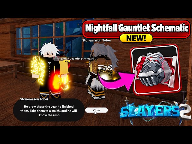 How to get the *NIGHTFALL GAUNTLET* in Slayers 2 - FAST AND EASY! | FULL GUIDE