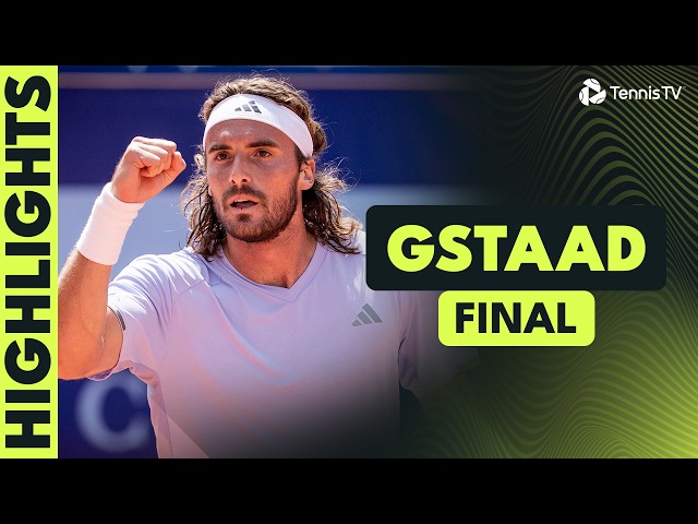 Stefanos Tsitsipas vs Raphael Collignon For The Title 🏆 | Gstaad Highlights 2026