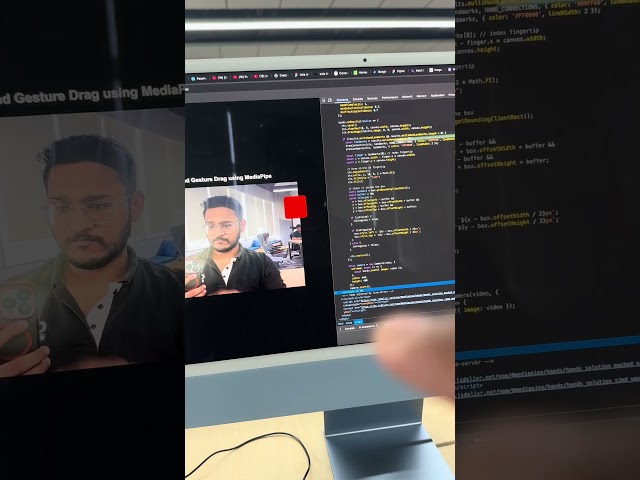 Real-Time Hand Gesture Interaction in Browser using MediaPipe