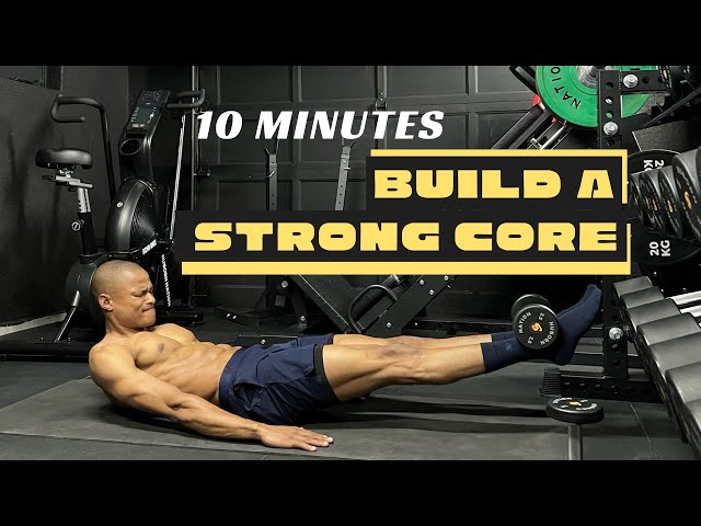 15-Minutes Strong Core Workout Using Dumbbells 