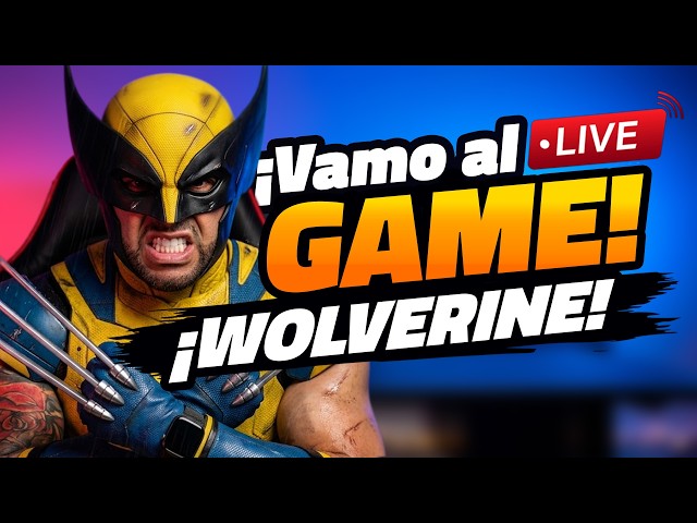 🟡 MontillaRC LIVE - Vamo al GAME! - Marvel's Wolverine PS5 Pro 4K - (Vertical) #wolverine