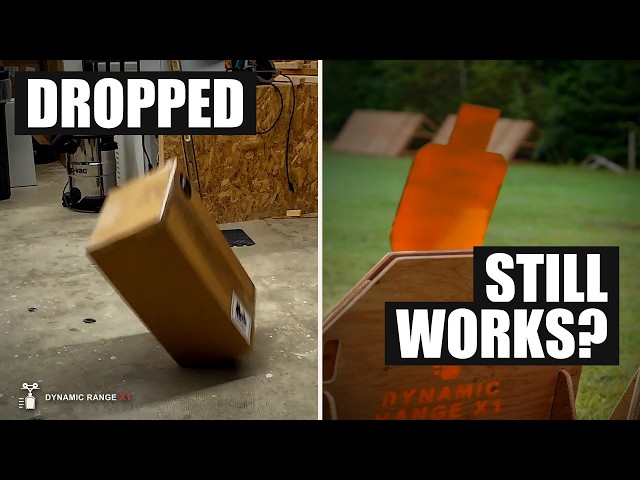 Will It Survive Shipping? Pop-Up Target System Drop Test