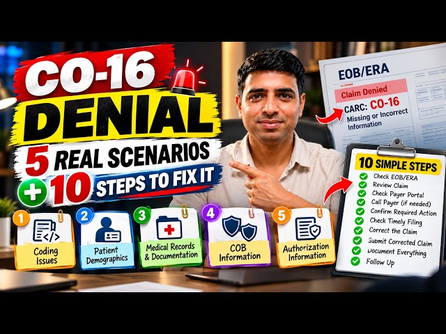 CO 16 Denial Part 2 5 Real Scenarios + 10 Steps to Fix It  AR Calling Masterclass | Video-2