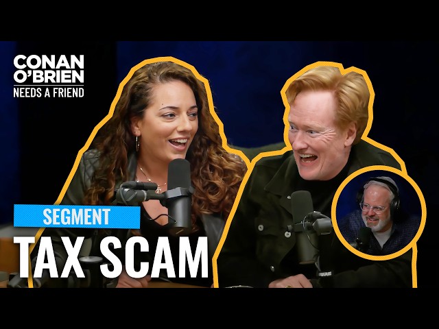 Conan Wants Aaron Bleyaert To Be Audited | Conan O'Brien Needs A Friend