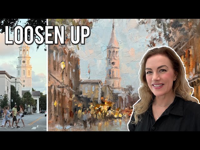 How to Create a Loose Painting in 12 Steps ... A Complete Painting Demo