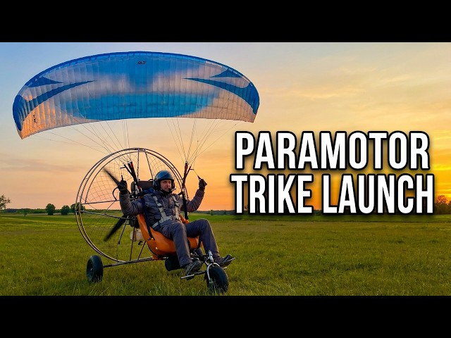 Paramotor Trike Launch – Sport Wings in Action!