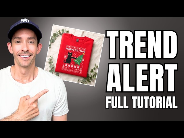 How To Design Holiday Sweatshirts That ACTUALLY Sell (Full Tutorial)