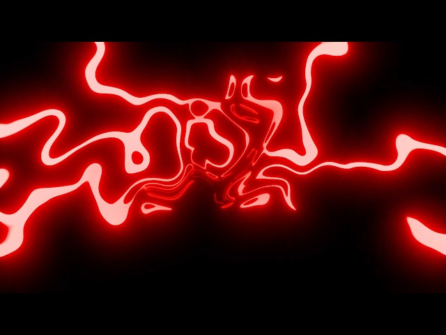 VJ LOOP NEON Glowing Red Lines 4K UHD Background Screen Visual