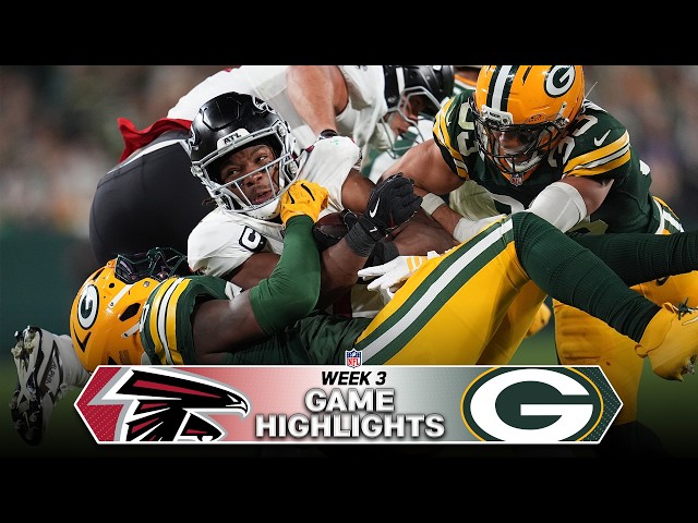 Atlanta Falcons vs Green Bay Packers Game Highlights | 2026 NFL Season Week 3