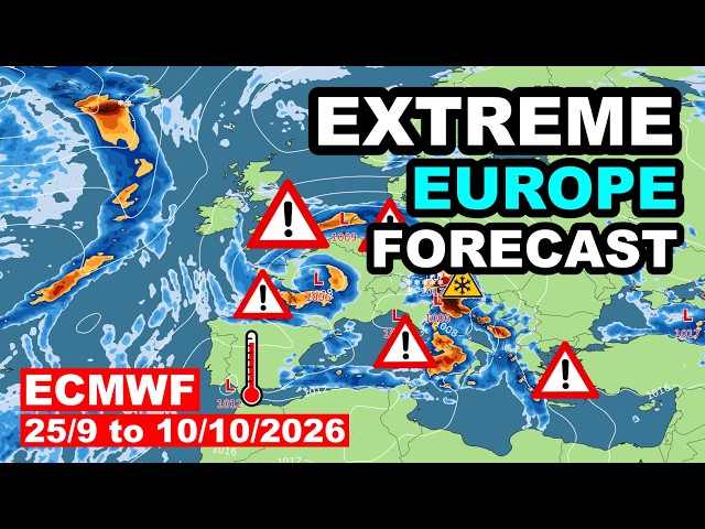 Is Autumn Cancelled? Extreme European Weather Overhaul Coming - ECMWF updated | 25/9 to 10/10/2026
