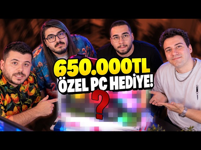 I GIFTED A 650,000 TL CUSTOM-DESIGNED PC @newdaynewgame @erayozkenar @KendineMüzisyenKM