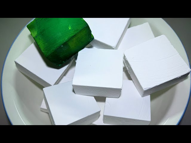 Soft & Squishy Pure White Gym Chalk | Pure White & Rich‑Dyed Accent Gym Chalk Blocks