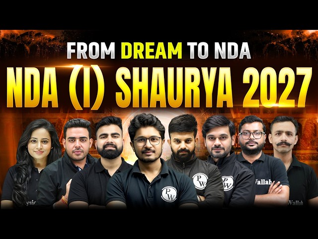 THE PATH TO NDA BEGINS HERE | LAUNCHING NDA (I) SHAURYA 2027