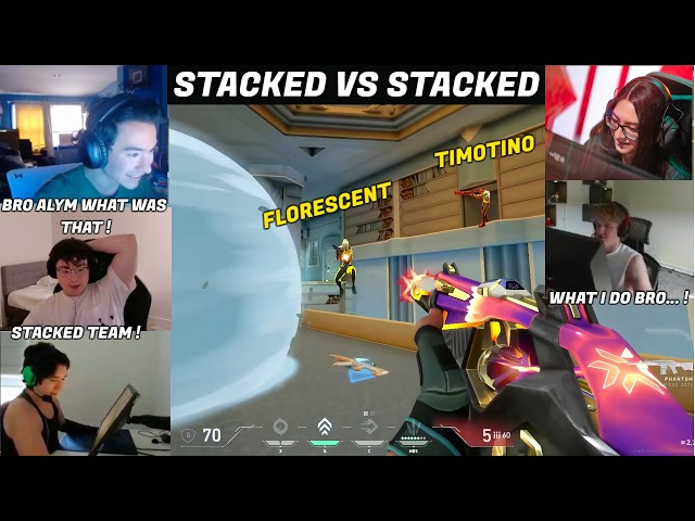 12 Minutes of Unbelievable Moments from Stacked Team Ft. Zekken, Timo, alym, Flor & More in Ranked