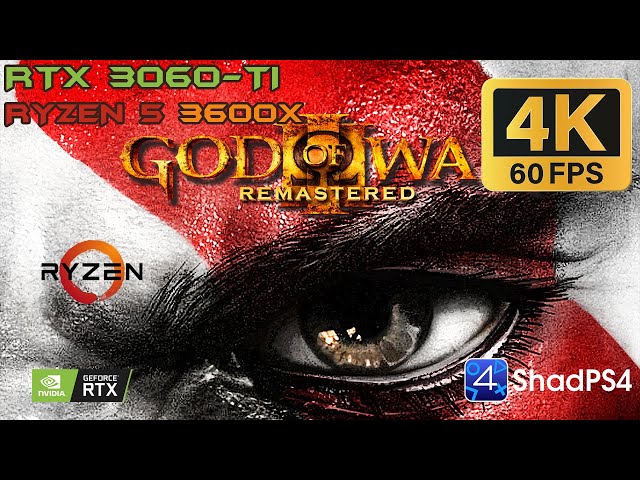 God of War 3 Remastered (shadPS4) – 4K | RTX 3060 Ti | R5 3600x |