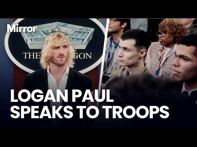 Paul brothers branded an ‘EMBARRASSMENT’ as Logan and Jake’s Pentagon visit sparks outrage