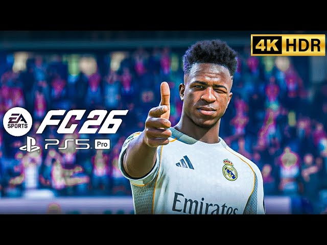 EA FC 26 Real Madrid vs Barcelona PS5 PRO [4K 60FPS HDR]