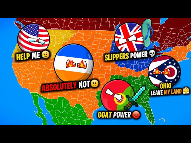 USA 🇺🇲 Trusted the Wrong Country... Then Lost Everything 😱💀 | Countryballs 