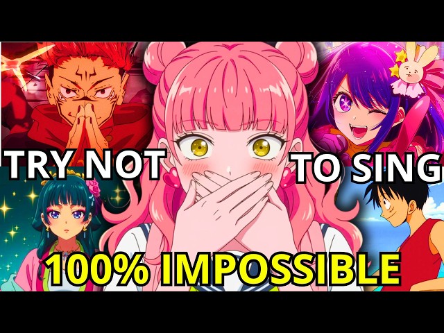 🚫 TRY NOT TO SING OR DANCE: ANIME OPENINGS EDITION! 🎤 HOW MANY CAN YOU RESIST (100 BANGER OPENINGS)