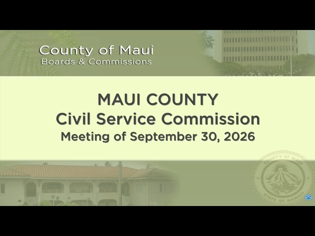 Civil Service Commission Interviews 3 DPS Director Candidates