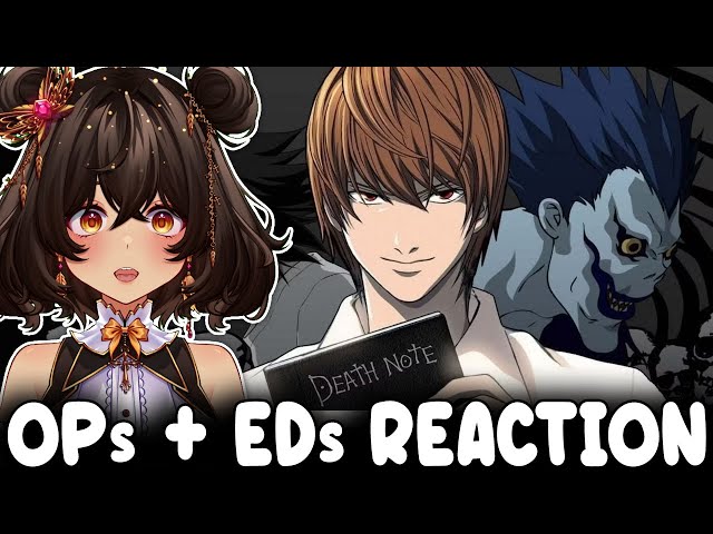 BANGERS 🔥 | First Time Reacting To DEATH NOTE Openings and Endings (1-2)