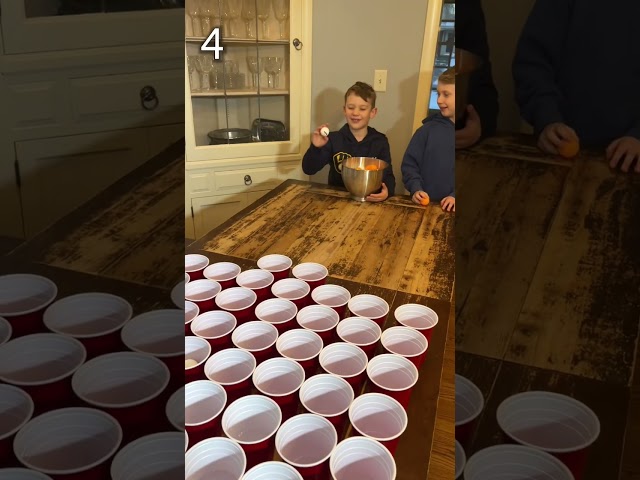 100 Cup Ping Pong Challenge!