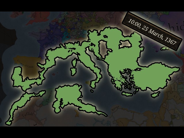I defeated FRANCE in 1367 as the OTTOMANS in Europa Universalis V - Osman's Dream 7