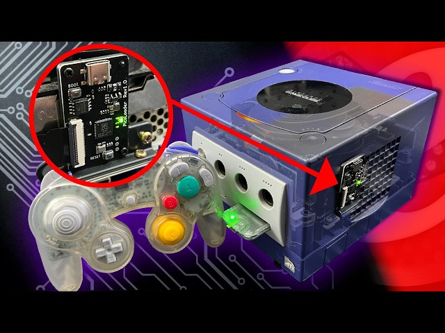 How Easy Is This Solder-less GameCube Disc Drive Fix? - The Picoloader